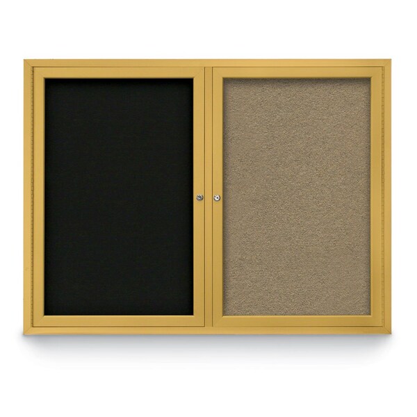Corkboard, Burgundy /Black, 72" x 48"